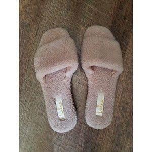 Womens 8.5 Lulus Pink Lounge Slippers
